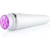 Beautifly Glossy Acne Young escova de limpeza facial sónica com terapia de luz azul e função de aquecimento, rosa-ouro/rosa