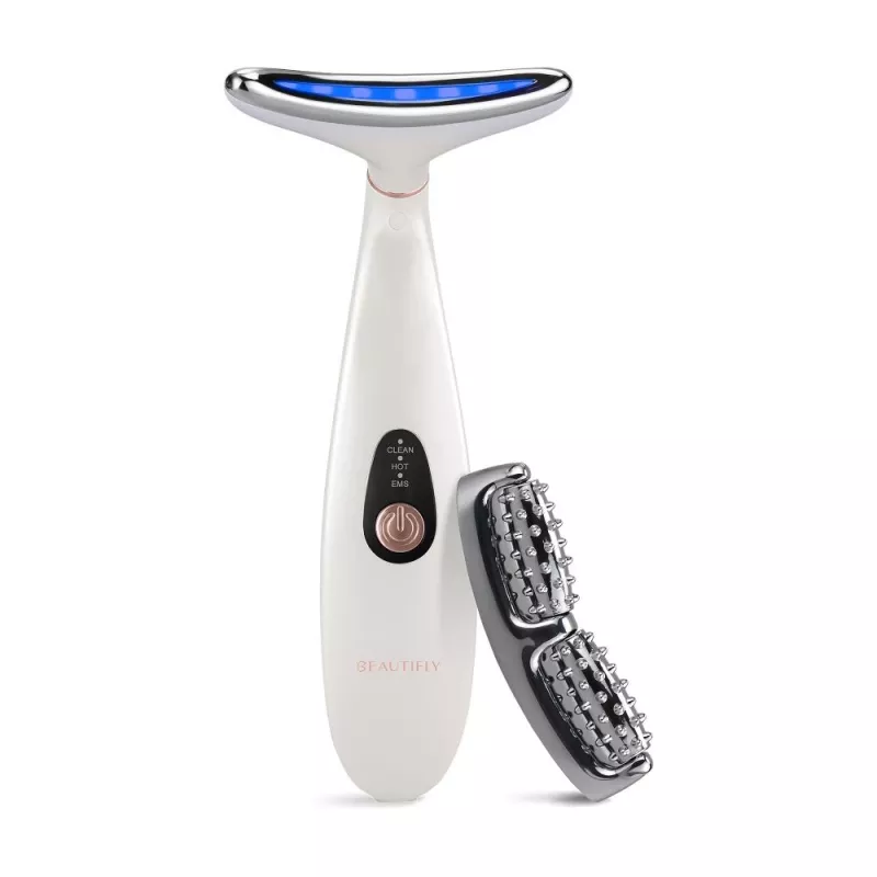 Beautifly LumaLift Pro massajador facial e de pescoço com fototerapia LED