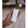 Beautifly Peeling Scrub Mini - aparelho facial de cavitação ultrassónica com microcorrente EMS, branco rosa-ouro