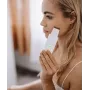 Beautifly Peeling Scrub Mini - aparelho facial de cavitação ultrassónica com microcorrente EMS, branco rosa-ouro