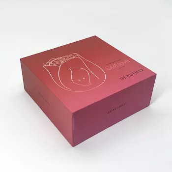 Beautifly Rose Glow Pleaser vibrador vermelho self love