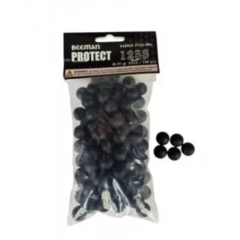 BEEMAN Projéteis de borracha, calibre .50 (12,7 mm) – 100 unid. para BP50