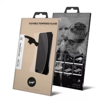Beeyo Protetor de ecrã flexível em vidro temperado para LG K9 / K8 2018, transparente, 0,3 mm, dureza 9H, cantos arredondados 2,5D, revestimento oleofóbico, anti-dedadas, aplicação sem bolhas, 1 embalagem