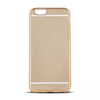 Beeyo Huawei P8 Lite 2017 / P9 Lite 2017 Capa TPU espelhada dourada