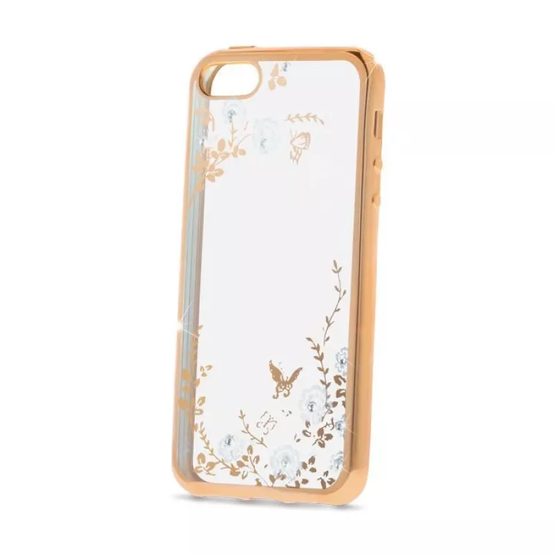 Capa Traseira Beeyo LG X Power Secret Garden TPU Dourada