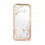 Capa Traseira Beeyo LG X Power Secret Garden TPU Dourada