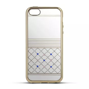 Beeyo Capa TPU Luxury para Huawei P8 Lite 2017 / P9 Lite 2017 / Honor 8 Lite - dourada