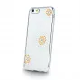 Capa TPU Beeyo Sony Xperia E5 Flower Dots prateada