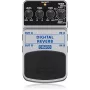 Pedal de efeitos de reverberação digital Behringer DR600, 6 modos, estéreo, preto/prateado