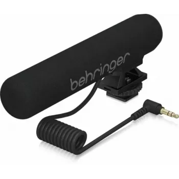 Behringer GO CAM microfone condensador supercardioide tipo limpa-para-brisas para câmaras