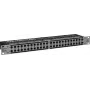 Patch panel Behringer PX3000 48 pontos 1/4 polegadas TRS, montagem em rack 1U, comutação de 3 modos
