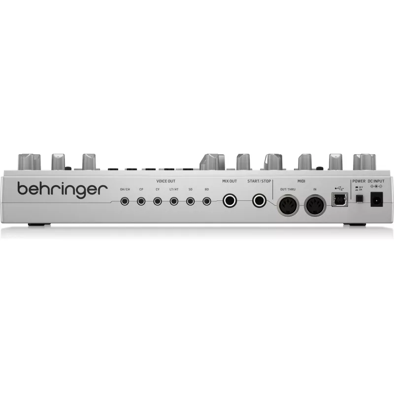 Máquina de Ritmos Analógica Behringer RD-6-SR - Prata