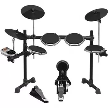 Conjunto de bateria eletrónica Behringer XD80USB, preto