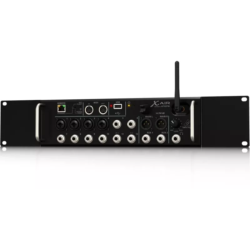 Mesa de mistura Behringer XR12 12 canais preto