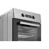 Fogão de indução independente BEKO FSM59300XDS com forno elétrico, aço inoxidável