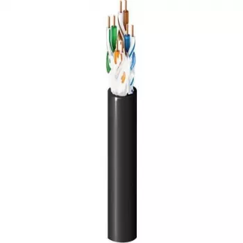 Belden cabo OSP categoria 5e, 4 pares, 24 AWG, 1000 ft (305 m), preto
