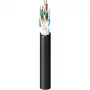 Belden cabo OSP categoria 5e, 4 pares, 24 AWG, 1000 ft (305 m), preto