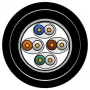 Belden CATSNAKE Cabo Categoria 6A, 4 pares, S/FTP, PUR, Preto, 305 m