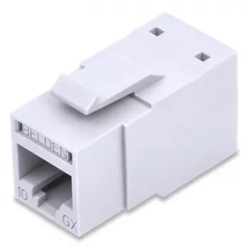 Tomada modular Belden REVConnect 10GX UTP RVAMJKUEW-B24, Cat.6A, Electric White, pack de 24