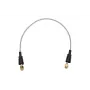 Cabo coaxial pigtail Belden RP-SMA/RP-SMA 50cm RF100LL, 50 Ohm, preto