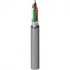 Belden Security & Sound, #22-4c BC, Cabo multipolar blindado, 4 condutores, 22 AWG, cobre nu, CMR, 300V, bainha PVC cinzenta