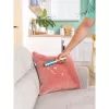 Beldray LA00000018UFFEU7 Anti-bac conjunto de rolo de gel apanha-pelos - removedor de pelos reutilizável de gel de silicone para roupa, estofos e pelo de animais - azul/cinzento
