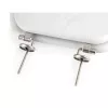 Beldray LA00000073WHTEU7 Assento de sanita em madeira - fecho suave, branco, oval