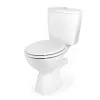 Beldray LA00000073WHTEU7 Assento de sanita em madeira - fecho suave, branco, oval