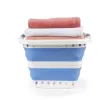 Cesto de roupa dobrável Beldray LA00000152EU7 40L, branco/azul