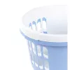 Beldray LA00000174CRNEU7 Conjunto de 2 cestos de roupa 30L, branco/azul