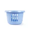 Beldray LA00000174CRNEU7 Conjunto de 2 cestos de roupa 30L, branco/azul