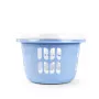 Beldray LA00000174CRNEU7 Conjunto de 2 cestos de roupa 30L, branco/azul