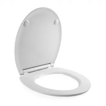 Assento de sanita ultrafino antibacteriano Beldray LA00000201WPEU7, branco