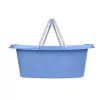 Conjunto de dois cestos de roupa Beldray LA030450CRNFPEU7, branco/azul