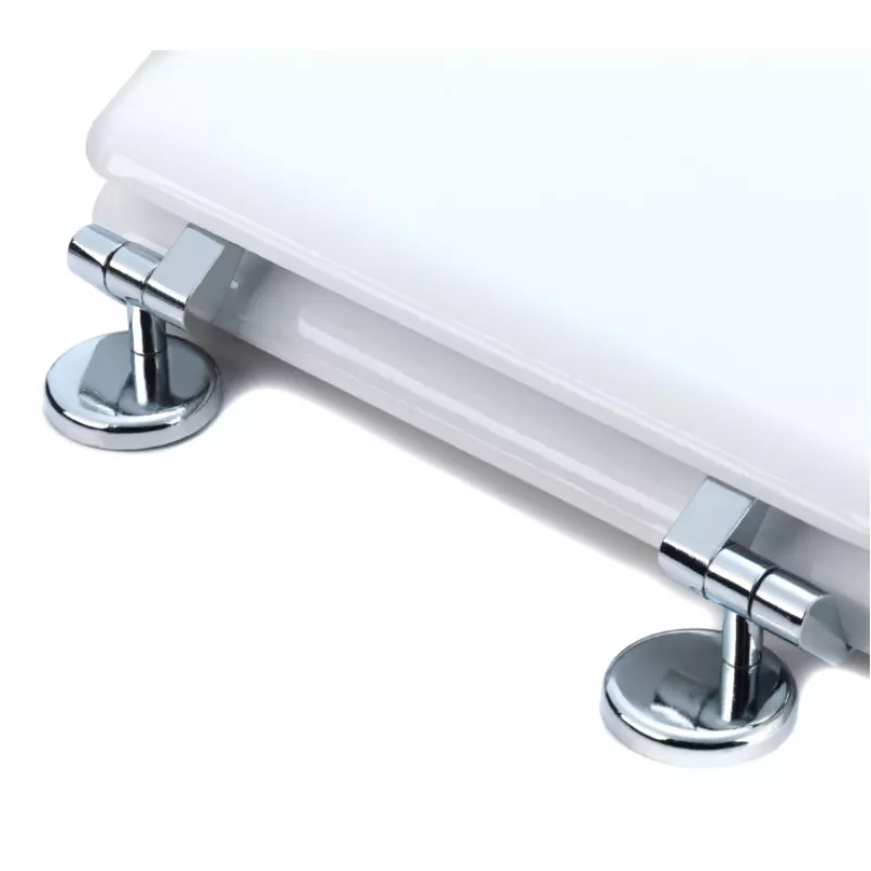 Assento de sanita em madeira Beldray LA032355WFPEU7 branco