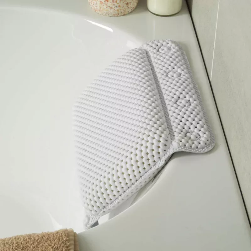 Beldray LA032715UFFPTS Almofada de banho Anti-bac, branco