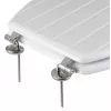 Assento de sanita Tongue & Groove Beldray LA033758WFPEU7 branco MDF