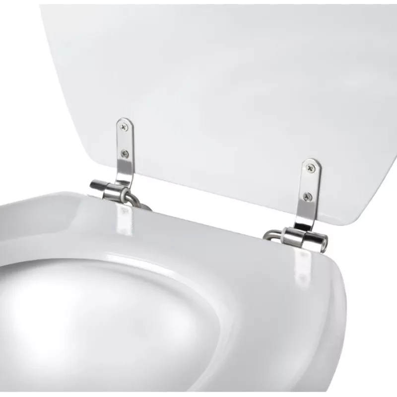 Assento de sanita Tongue & Groove Beldray LA033758WFPEU7 branco MDF