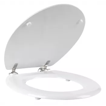 Assento de sanita Tongue & Groove Beldray LA033758WFPEU7 branco MDF