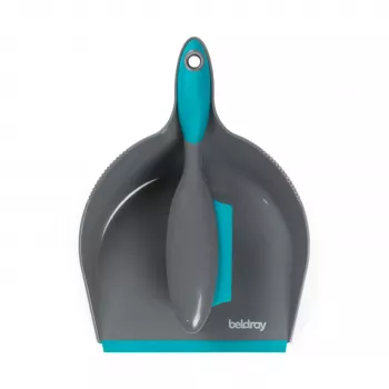Beldray LA034191UFPEU7 Conjunto de pá e escova com cabeça de borracha Anti-bac Pet Plus+