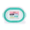 Cesto de roupa dobrável 28L Beldray LA034816MNTFPEU7, branco/menta