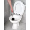 Beldray LA036034SSPEU7 Escova de sanita com cabeça flexível Anti-bac, prateado