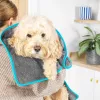 Beldray LA036157UFEU7 Anti-bac toalha de secagem para animais de estimação - cinzento