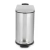 Beldray LA036683SSPEU7 Balde de pedal em D slimline 5 litros, prateado