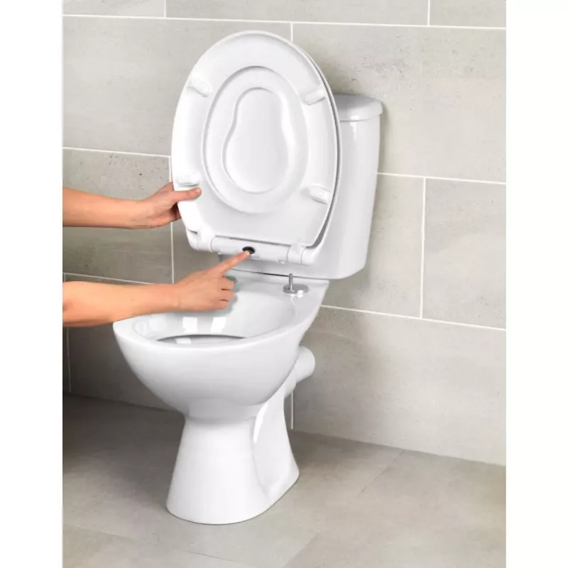 Beldray LA037185EU7 Assento de sanita familiar Anti-bac, branco