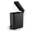 Balde de pedal Slimline Beldray LA041173BLKPEU7 5 litros, preto