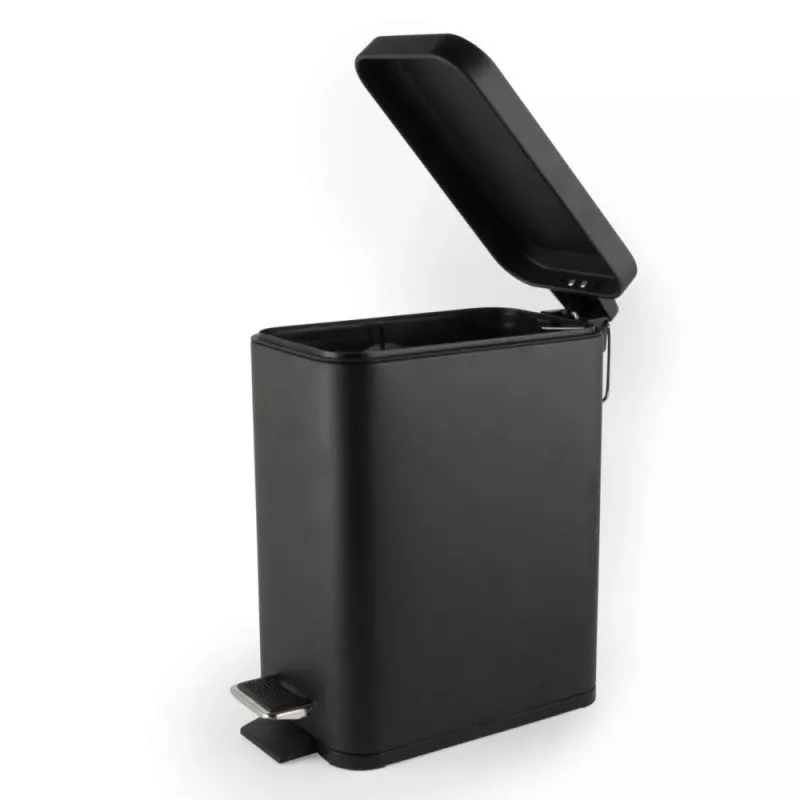 Balde de pedal Slimline Beldray LA041173BLKPEU7 5 litros, preto