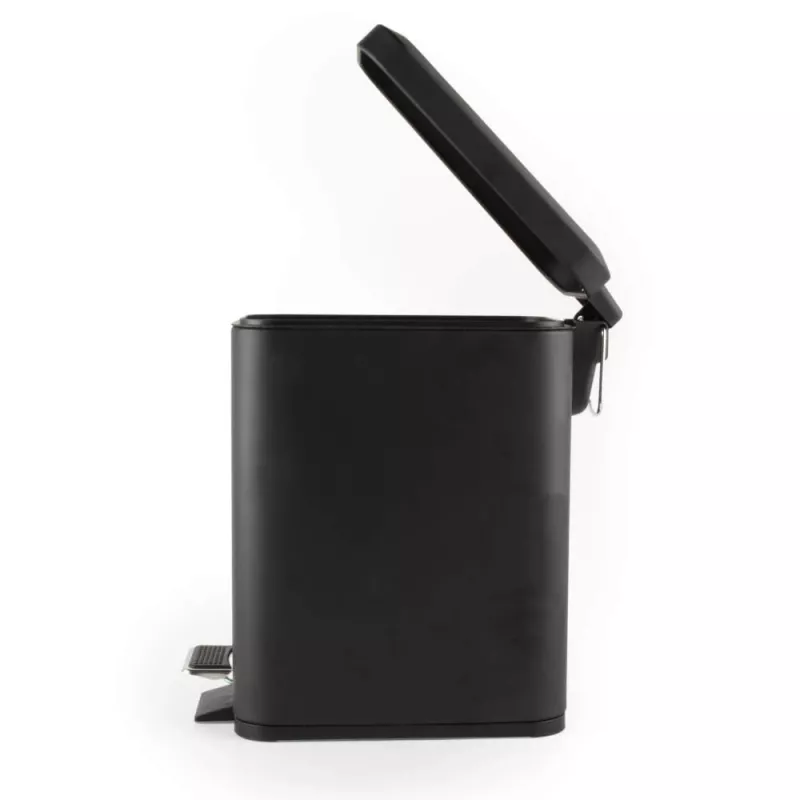 Balde de pedal Slimline Beldray LA041173BLKPEU7 5 litros, preto