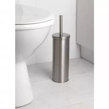 Escova de sanita com suporte em aço inoxidável Beldray LA059451SS2FEU7