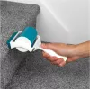 Rolo de limpeza de pelos com gel Beldray LA072597FEU7 Pet Plus+ - removedor de pelos de animais, fiapos e pó em silicone reutilizável - azul e cinzento